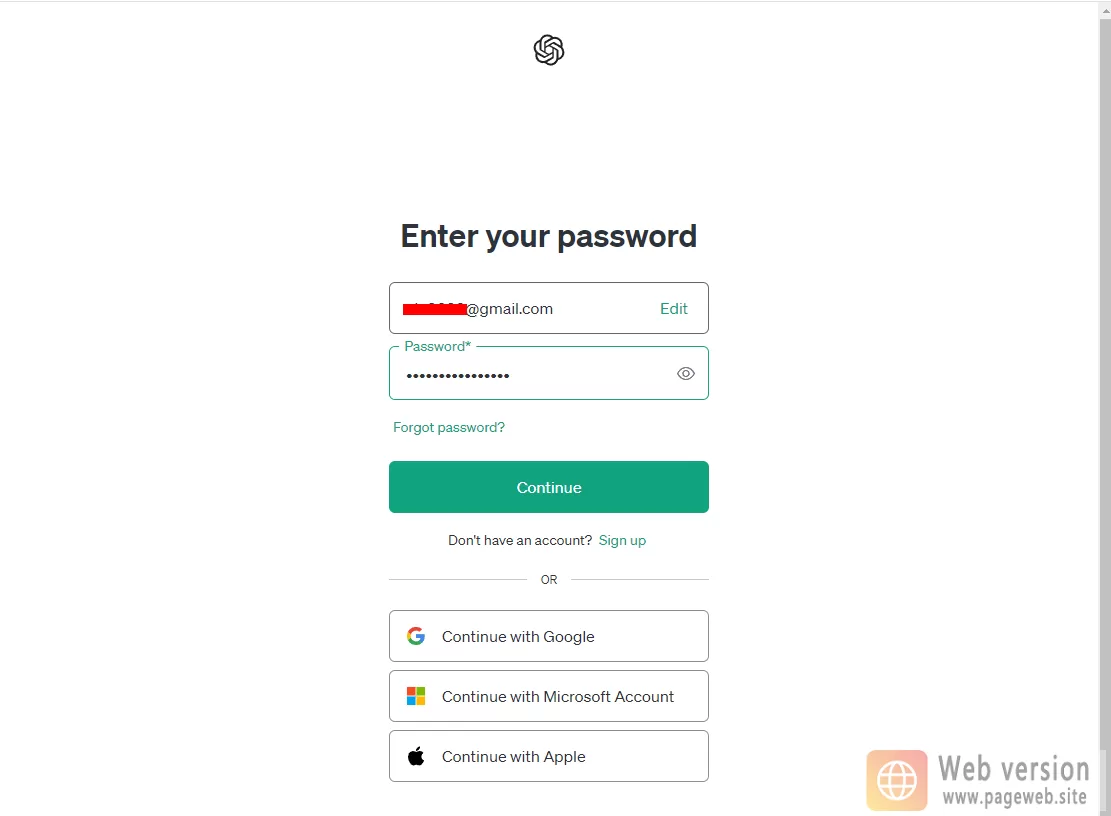 ChatGPT web version (official website login tutorial)