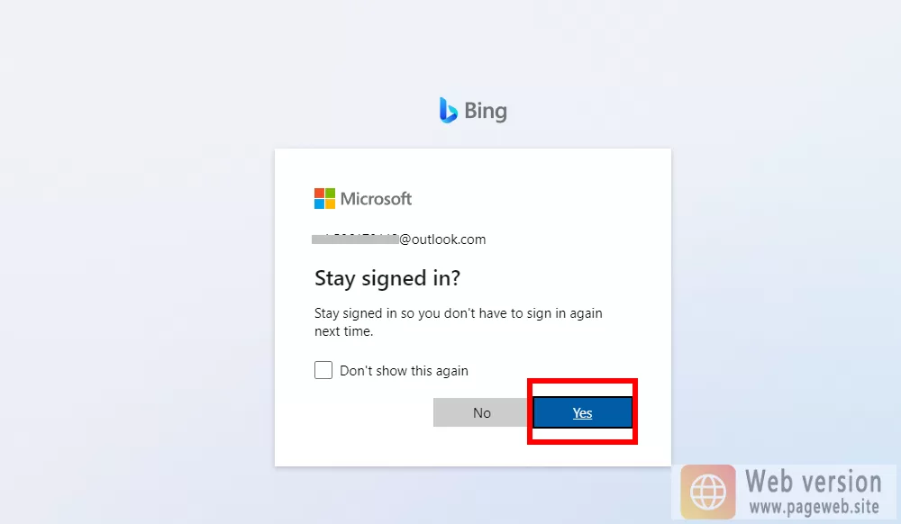 Bing web version entrance official website link