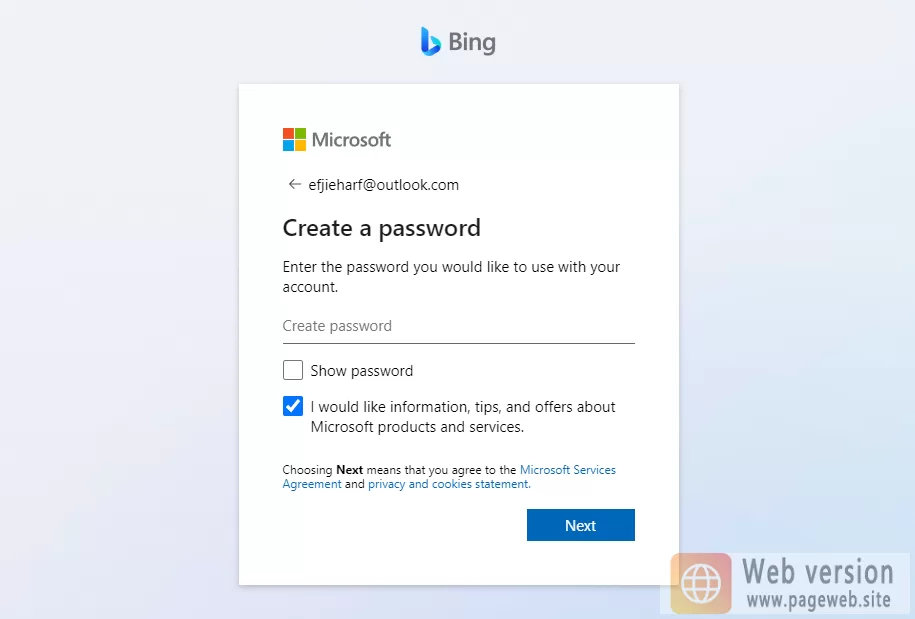 Bing web version entrance official website link