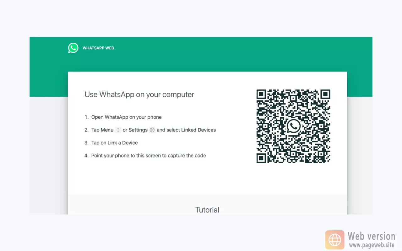 WhatsApp web version: official website registration and login tutorial