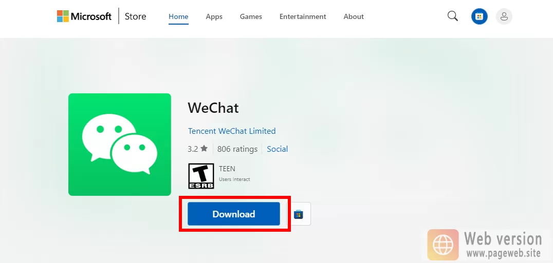 WeChat web version entrance official website login URL