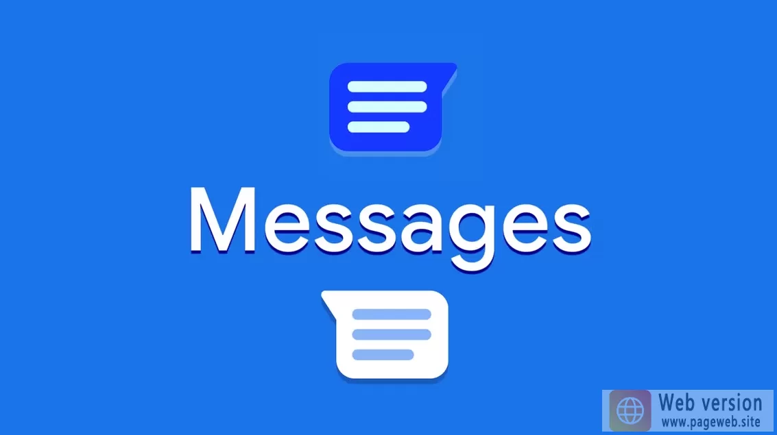 Google messages web version official website login URL