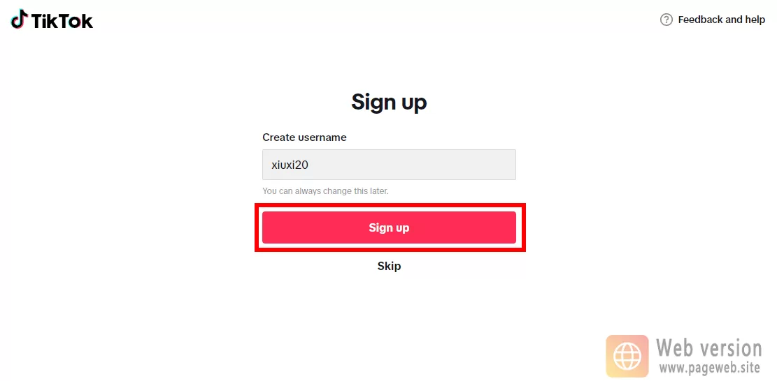 Tiktok web version:official website registration and login tutorial