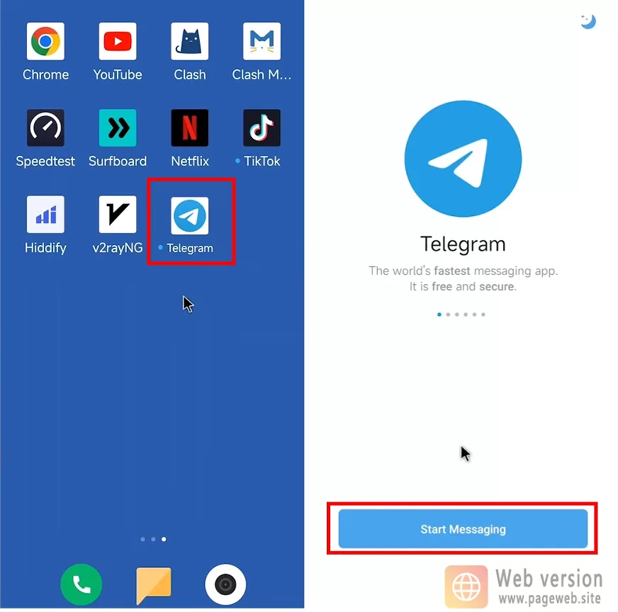 Telegram Web Login URL (Official Website)