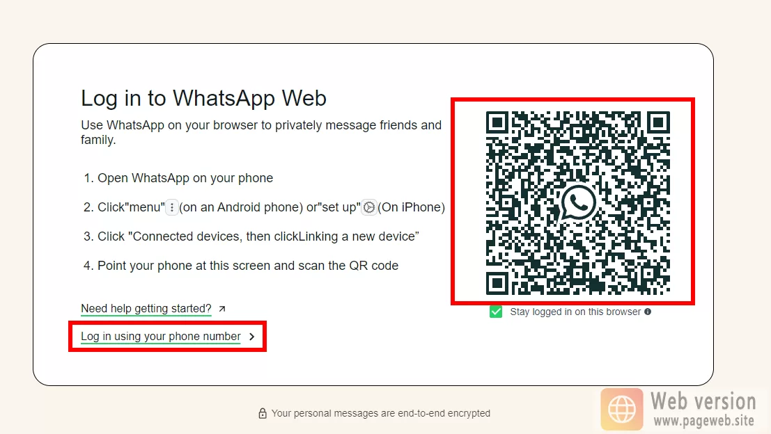 WhatsApp web version: official website registration and login tutorial